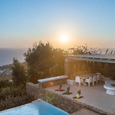 فيلة Theasis - Llb - Sea And Sunset View Fanari (Mykonos)