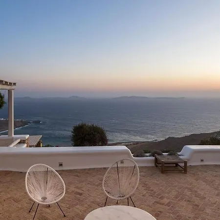 Theasis - Llb - Sea And Sunset View Villa Fanari (Mykonos)